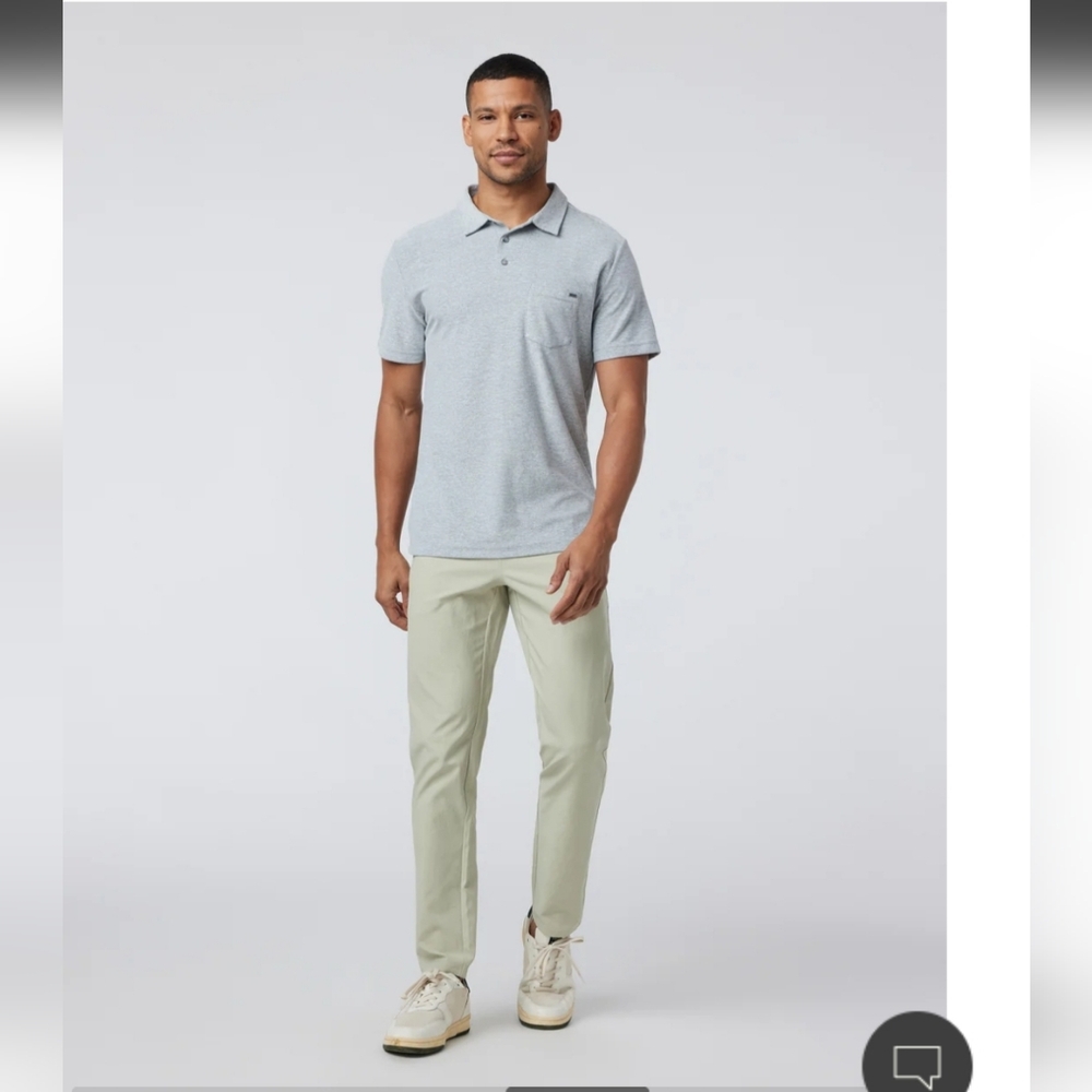 NWT Men's Vuori Cascade Tech Chino Pant. In Color Winter Pear. Size W 30" L 30" - Picture 5 of 13